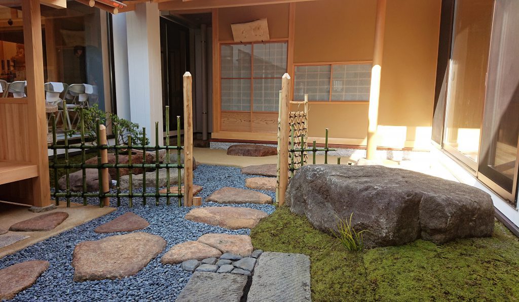 寺院での作庭